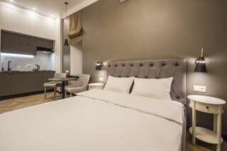 Апартаменты DayFlat Apartments Киев Апартаменты Делюкс с балконом - ул. Антоновича, 24-2